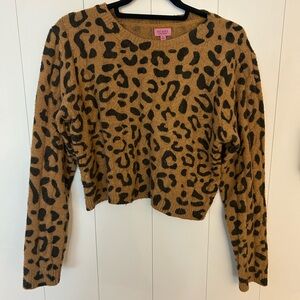 Leopard Print Sweater